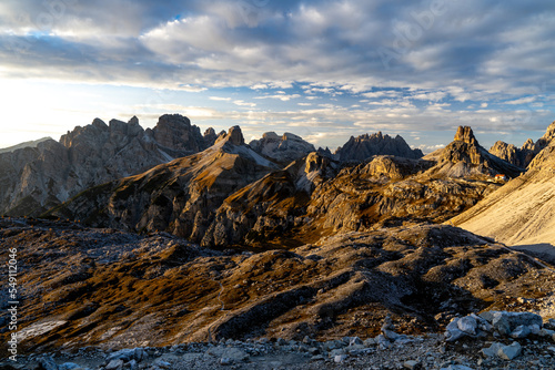 Tre Cime de Laveredo, Dolomity, Włochy, Italy, Tyrol, Alpy, góry