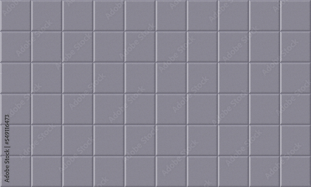 Square ceramic tiles wall