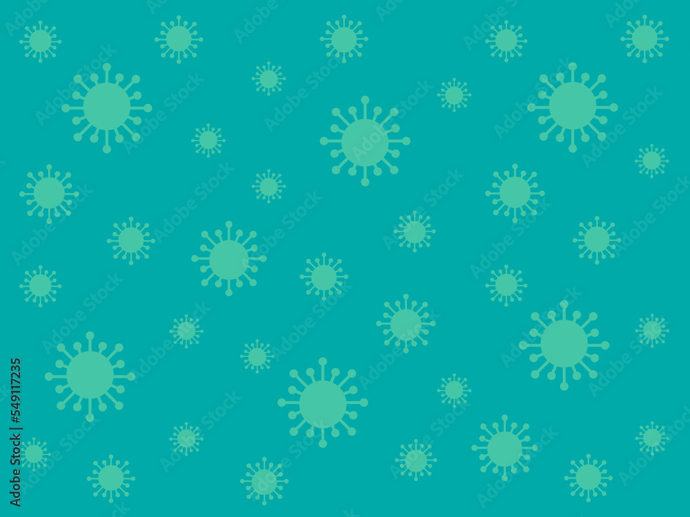 Coronavirus Blue Background Coronavirus Blue Background
