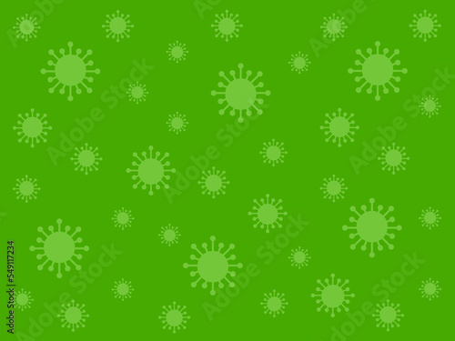 Coronavirus Green Background