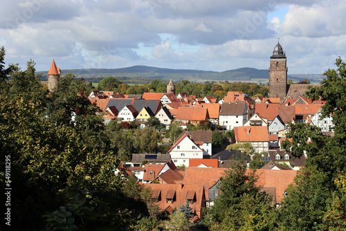 Wallpaper Mural Blick vom Burgberg auf Grebenstein Torontodigital.ca