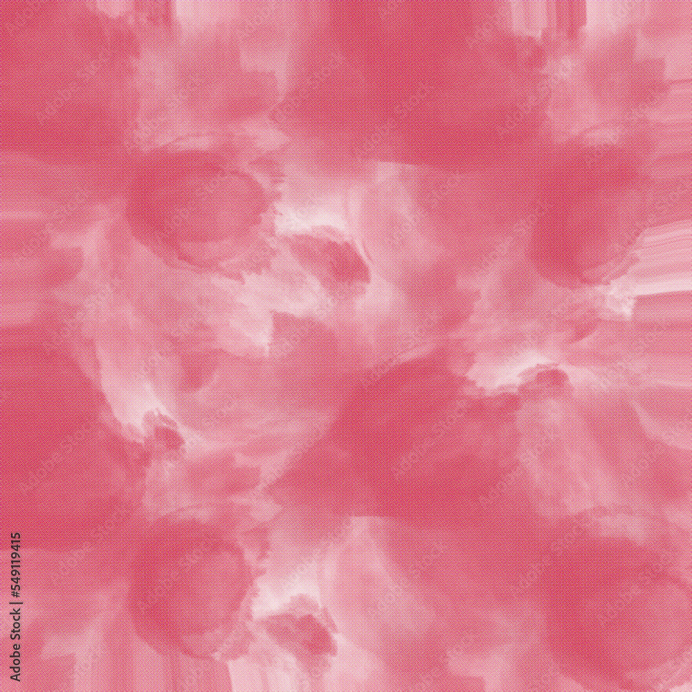 Pink Red Abstract Flower Floral Screen Print Effect Background 