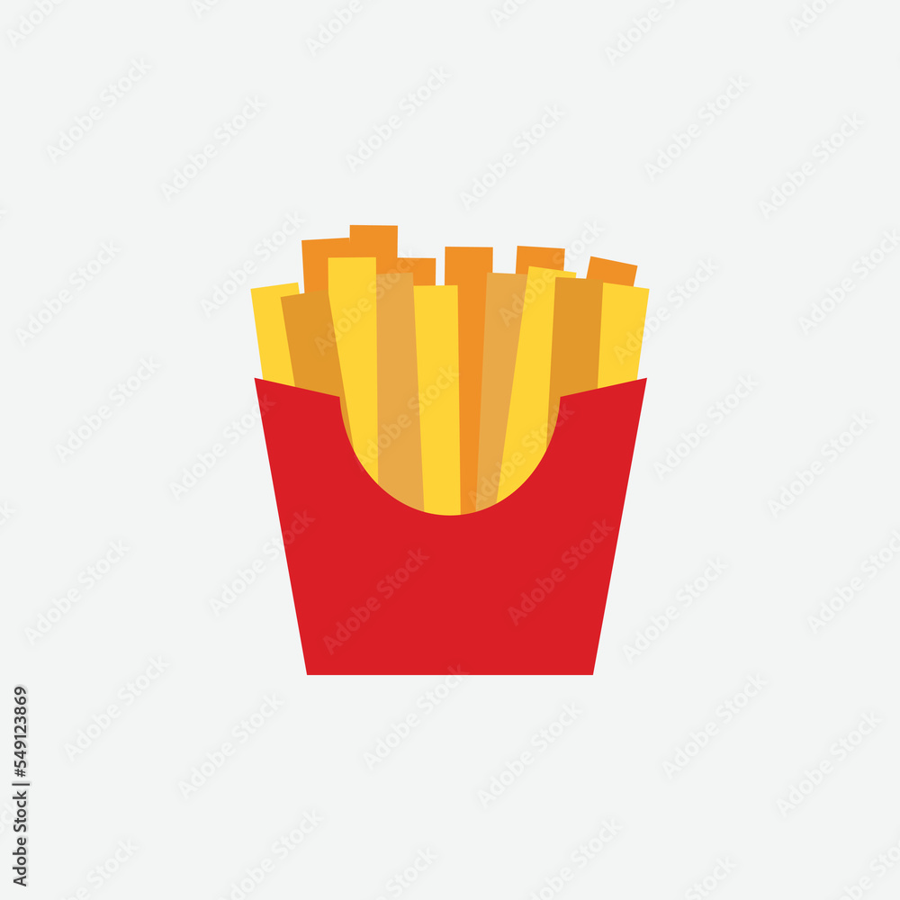 Chips Icon. Fast Food Concept, Cartoon of Sickle. Chips Icon. Fast Food Concept, Cartoon of Sickle.