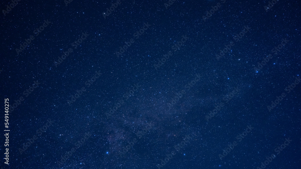 Starry sky in the mountains with the Milky Way at the end of summer Starry sky in the mountains with the Milky Way at the end of summer