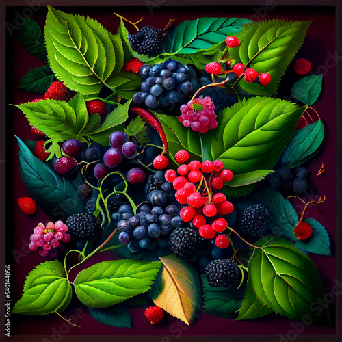 berries background