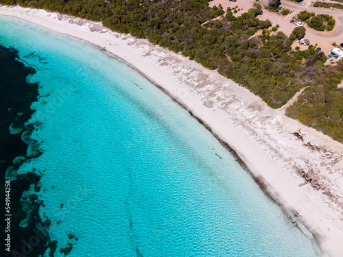 Lucky Bay from above, Cape Le Grand, Western Australian Beaches © Drew Davies