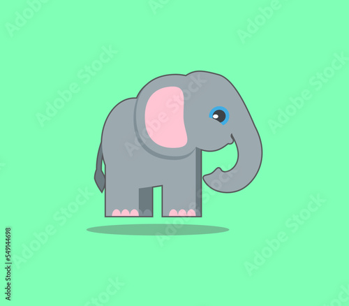 Elephant cartoon vector