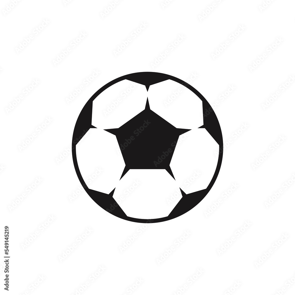 Fototapeta premium soccer ball isolated