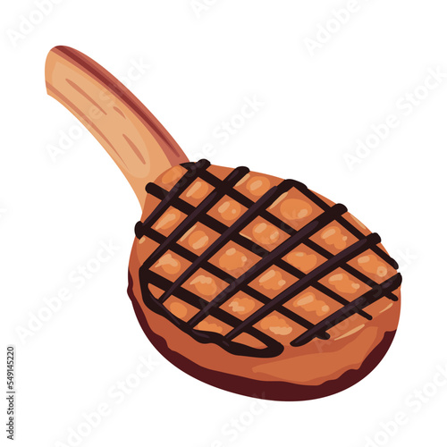 flat chop pork