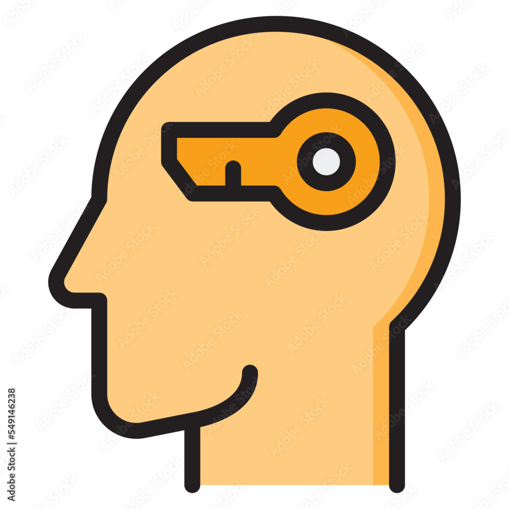 Human Mind Keyword Icon