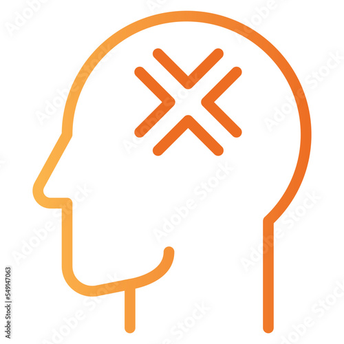 Human Mind Introvert Icon