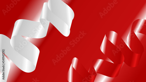 Abstract background, white red gradient modern design vector illustration