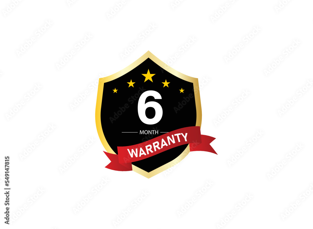 6 Year warranty stamp vector logo images, Guarantee vector stock photos, Guarantee vector illustration of logo. 6 Year warranty stamp vector logo images, Guarantee vector stock photos, Guarantee vector illustration of logo.