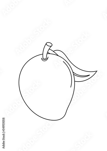 Mango Outline