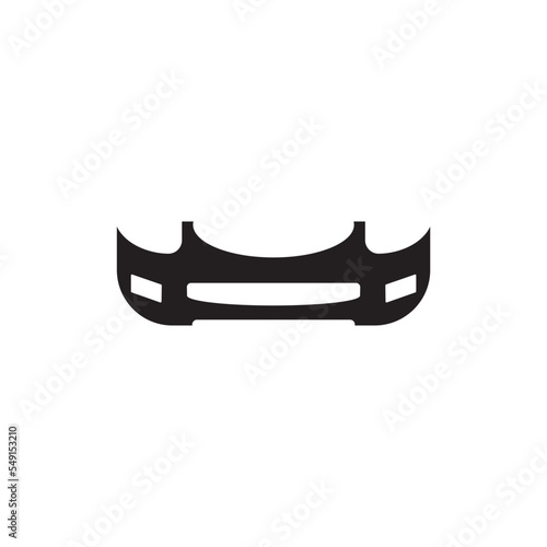 bumper icon , automotive icon vector