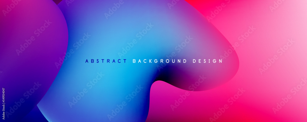 Dynamic trendy simple fluid color gradient abstract background with line effects. Vector Illustration For Wallpaper, Banner, Background, Card, Book Illustration, landing page