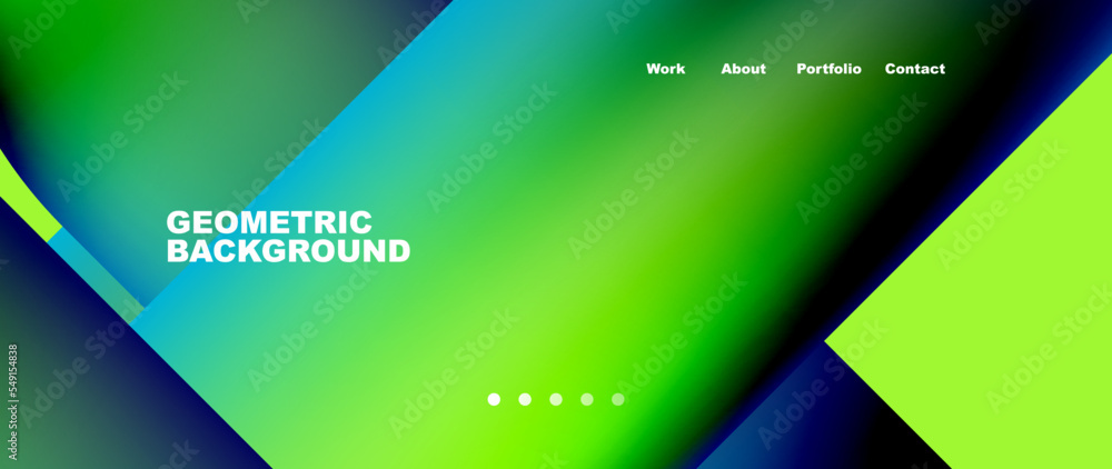Minimal geometric abstract background. Circle and line design. Trendy techno business template for wallpaper, banner, background or landing Minimal geometric abstract background. Circle and line design. Trendy techno business template for wallpaper, banner, background or landing