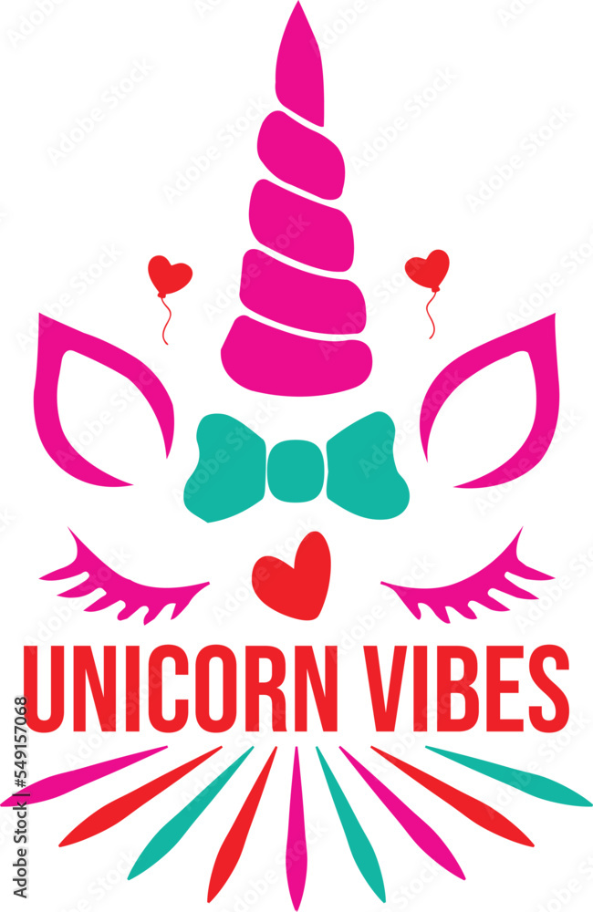 Obraz premium Unicorn svg design
