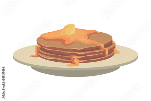 pancakes dish design
