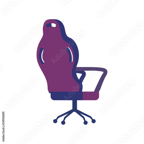 gamer chair illustration