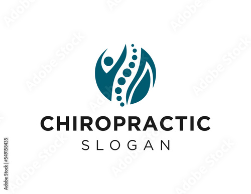 Logo about Chiropractic on white background. created using the CorelDraw application.