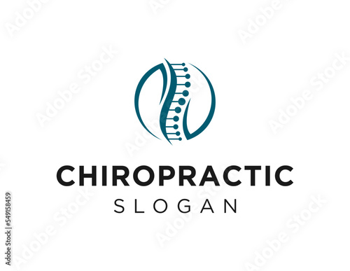 Logo about Chiropractic on white background. created using the CorelDraw application.