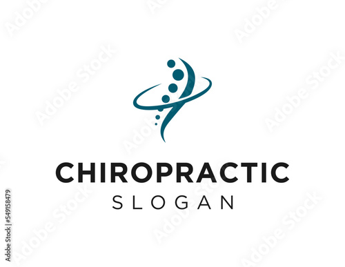 Logo about Chiropractic on white background. created using the CorelDraw application.
