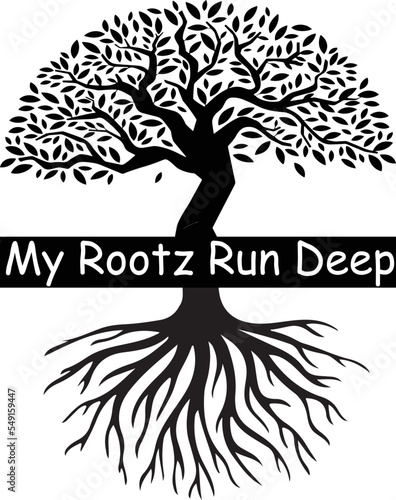 Plants and tree vector