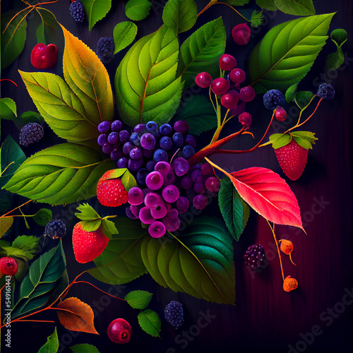 berries background