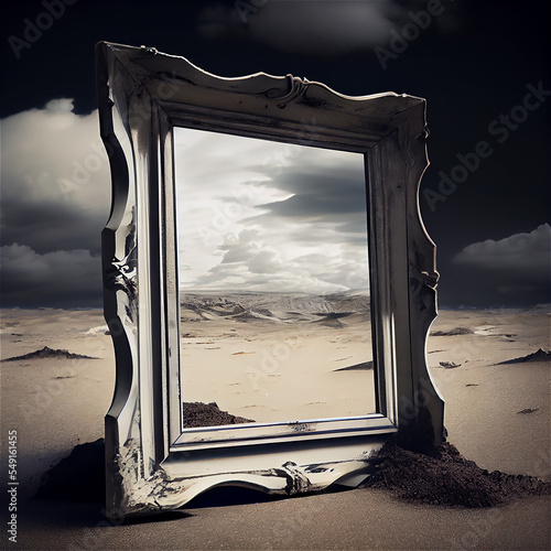 Old empty frames