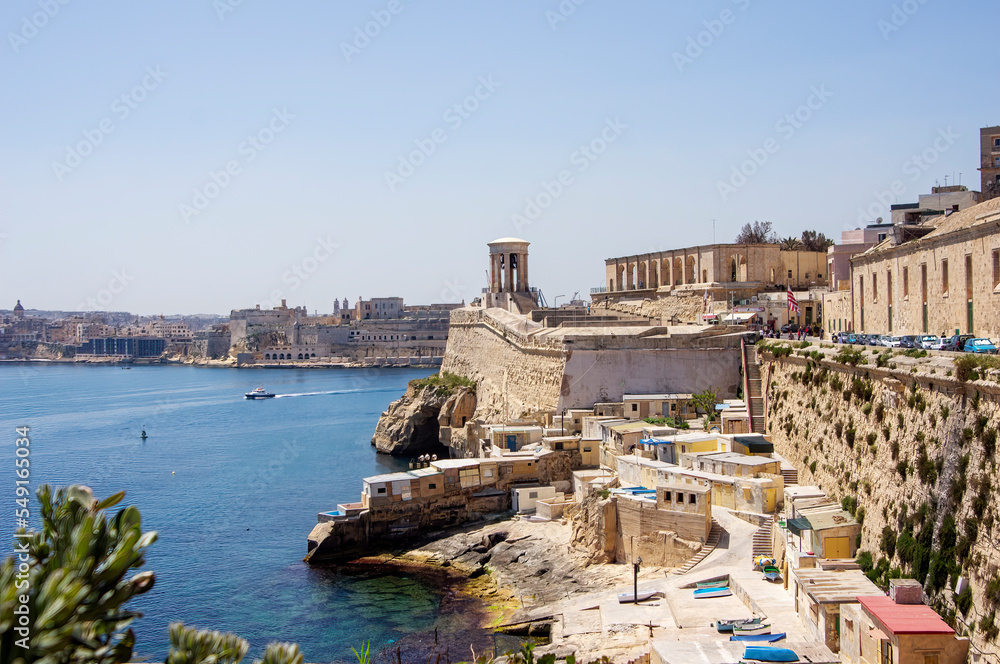 Getting away from the hustle and bustle of Valletta, Marsamxett Harbour, Malta