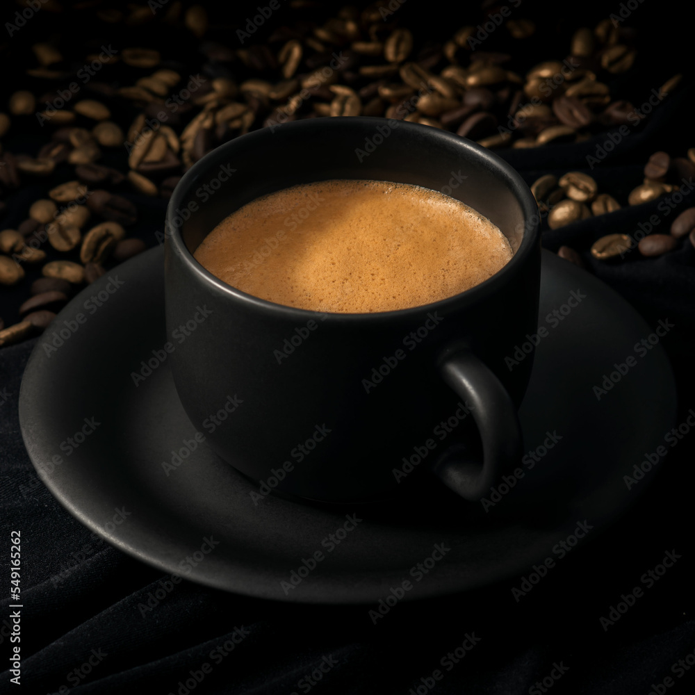 Obraz premium black Coffee Cup 
