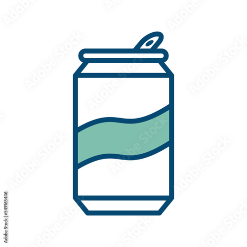 soda can icon vector design template in white background