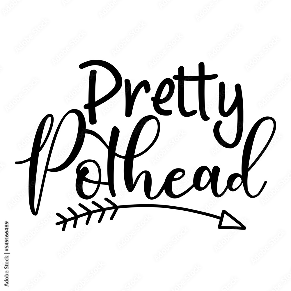 Obraz premium Pretty Pothead