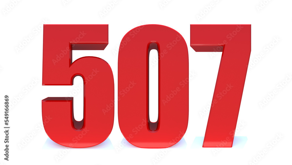 507 number 507 number