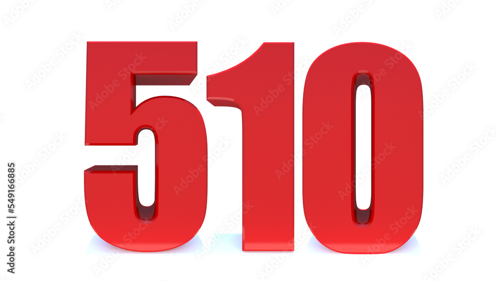 510 number 510 number