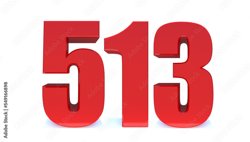 513 number 513 number