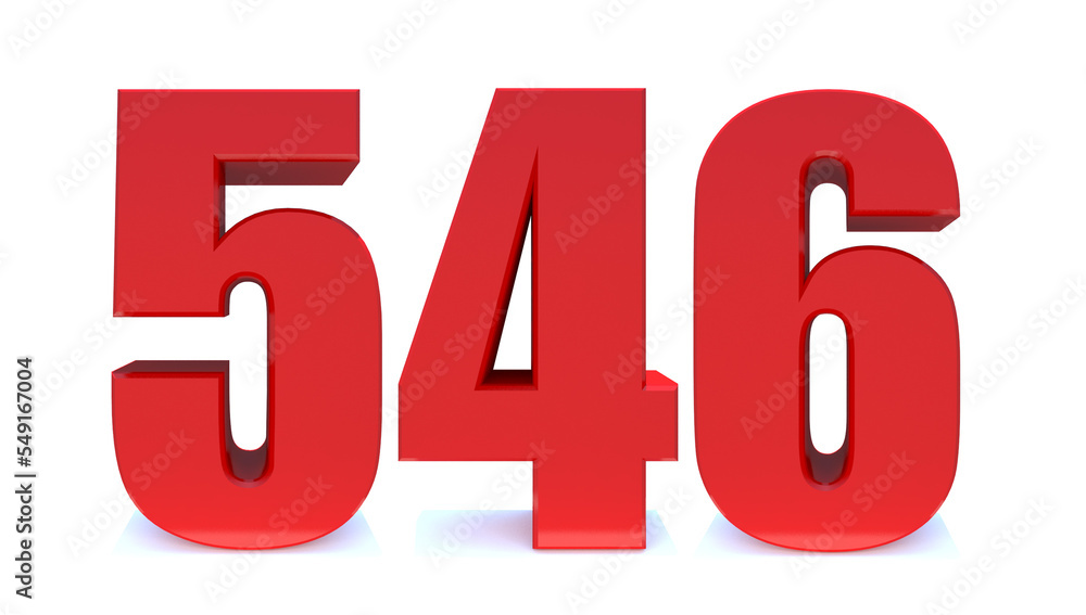 546 number 546 number