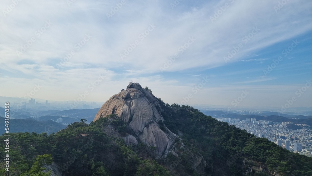 mountains and sky - Jokduribong mountains and sky - Jokduribong
