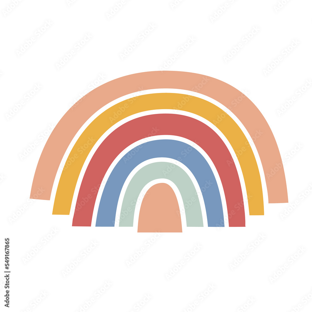 Wooden arch stacker, rainbow eco stacking toy icon, vector doodle illustration for children playroom, scandi nursery decor, isolated colored clipart on white background Wooden arch stacker, rainbow eco stacking toy icon, vector doodle illustration for children playroom, scandi nursery decor, isolated colored clipart on white background