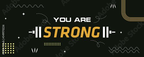 always stay strong typography for print t shirt and banner