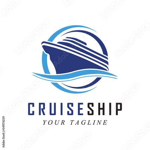 shipboard logo and vector with slogan template