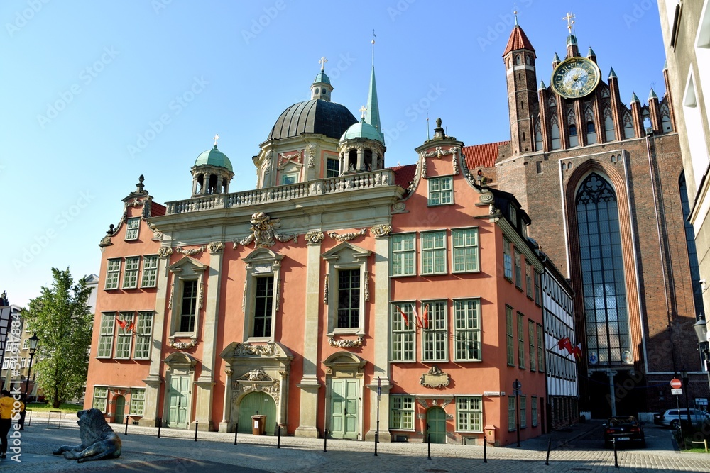 Gdansk, Poland, city center, monuments, sightseeing,

