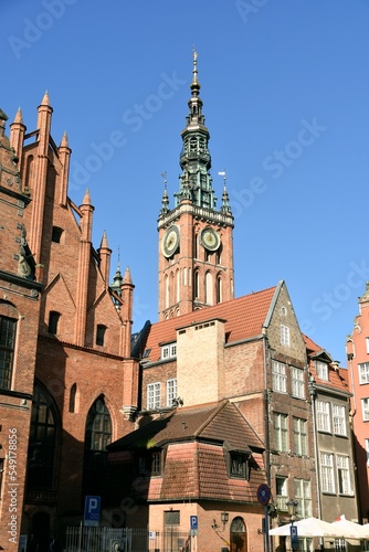 Gdansk, Poland, city center, monuments, sightseeing,