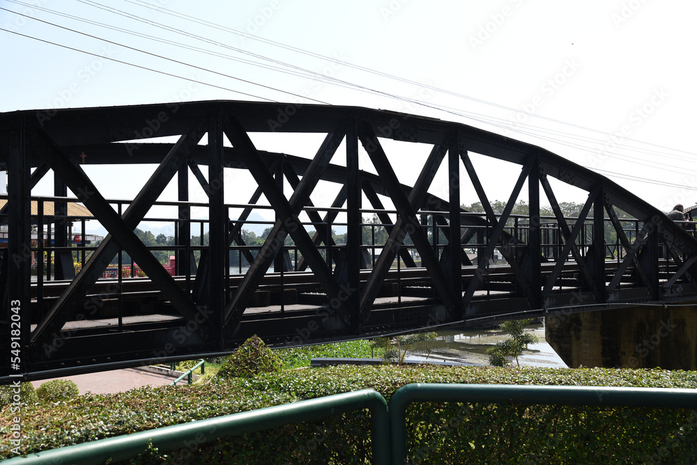 Fototapeta premium Brücke am River Kwai, Thailand