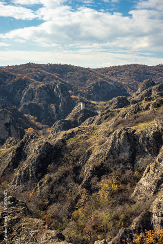 Autumnal landscape of Birtvisi canyon