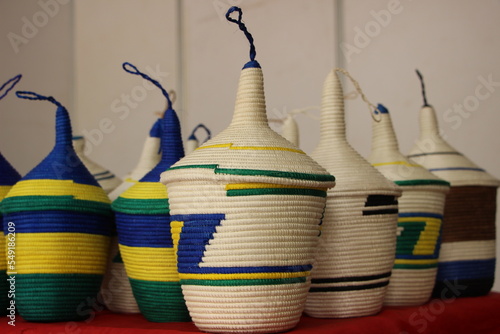 Various and wonderful pictures of crafts and landscapes from Rwanda