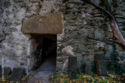 Autumnal landscape of Birtvisi canyon photo