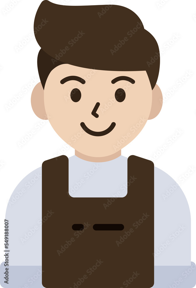 Barista or Coffee maker, Icon