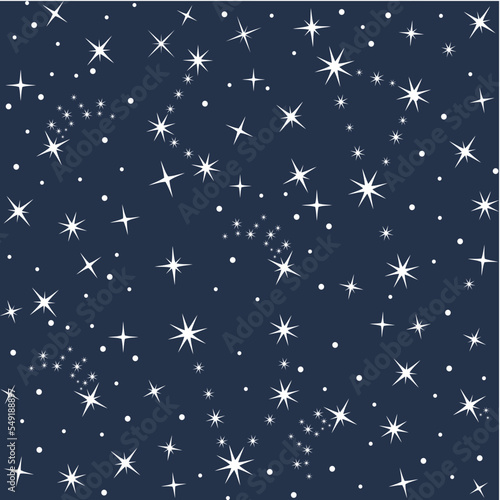 pattern with stars